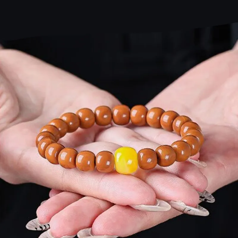 Yuxin Monkey Head Walnut Bracelets Unisex-5