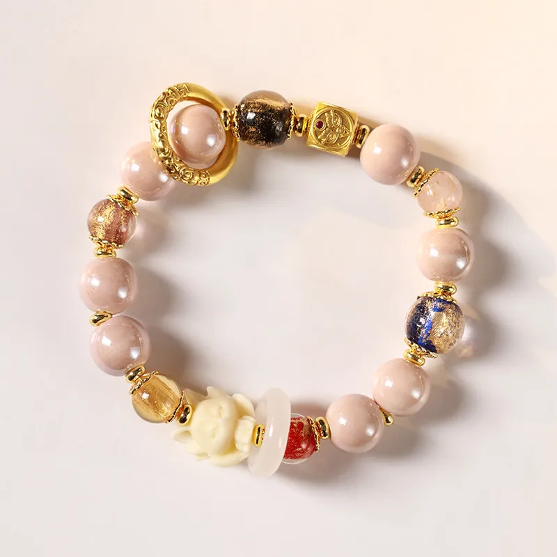 Yuxin Colored Glaze Bracelets Unisex-2