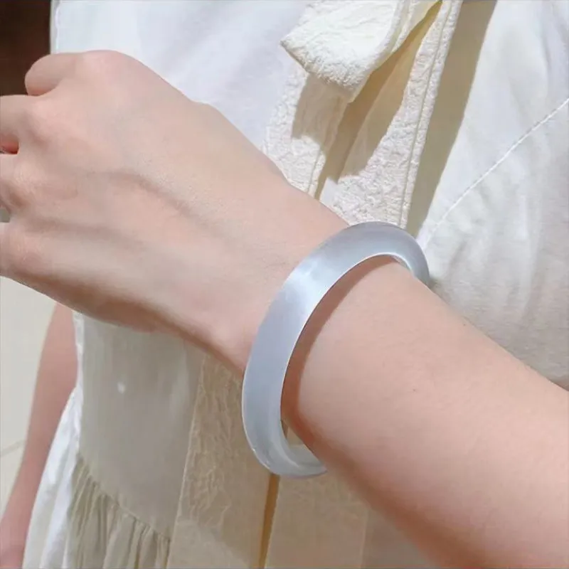Yuxin Glass Cat Eye Bangles Unisex-4