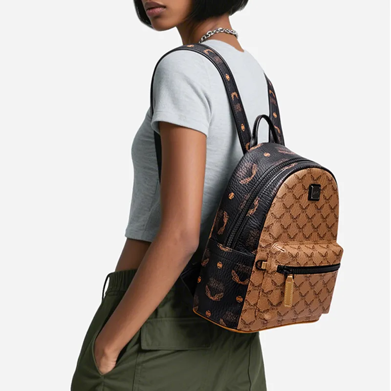 Pepsi PVC Backpack Unisex Cognac-2