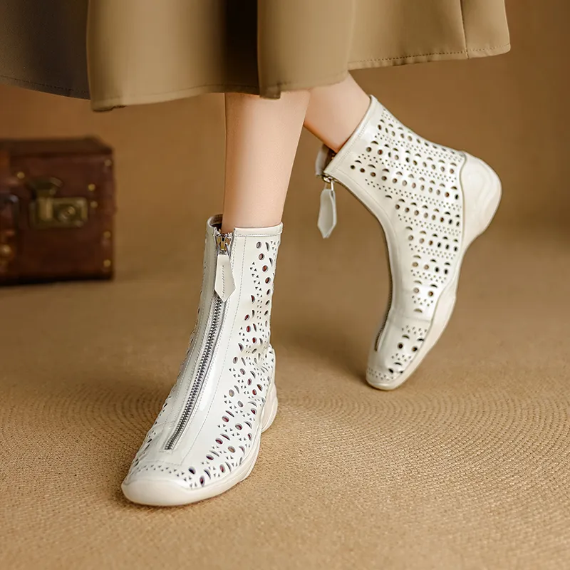YIKEFEI Ankle Boots Women's-8
