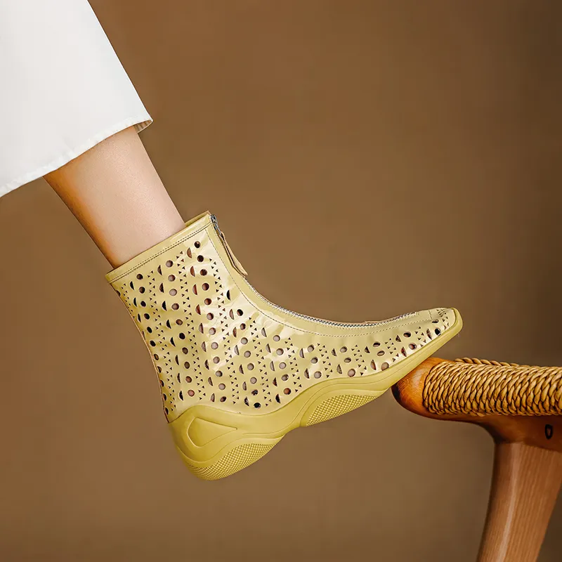 YIKEFEI Ankle Boots Women's-16