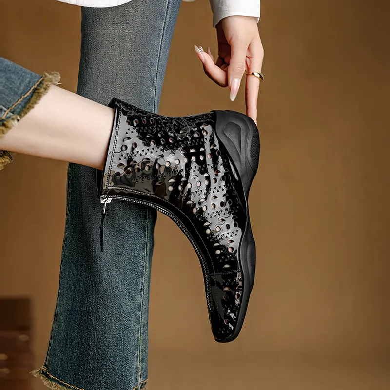 YIKEFEI Ankle Boots Women's-3