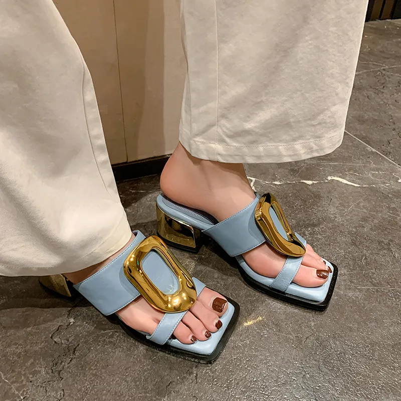 YIKEFEI Slide Slippers Women's-13