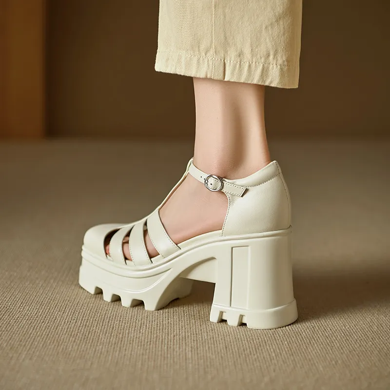 YIKEFEI Roman Sandals Women's-11