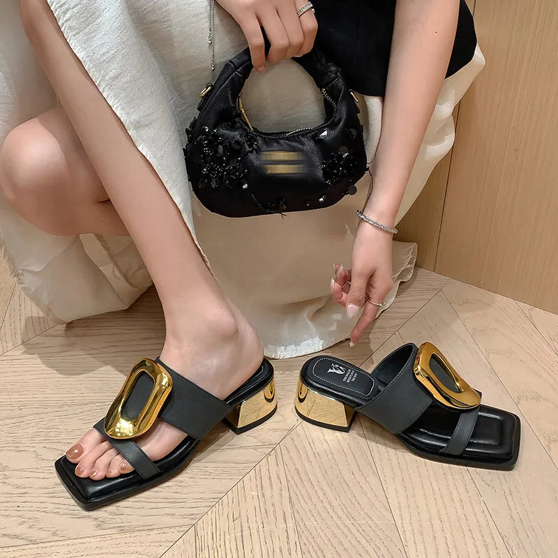 YIKEFEI Slide Slippers Women's-9