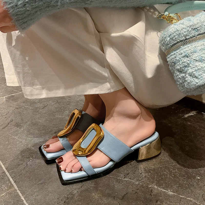 YIKEFEI Slide Slippers Women's-17
