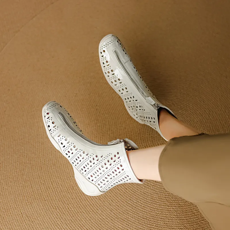 YIKEFEI Ankle Boots Women's-10