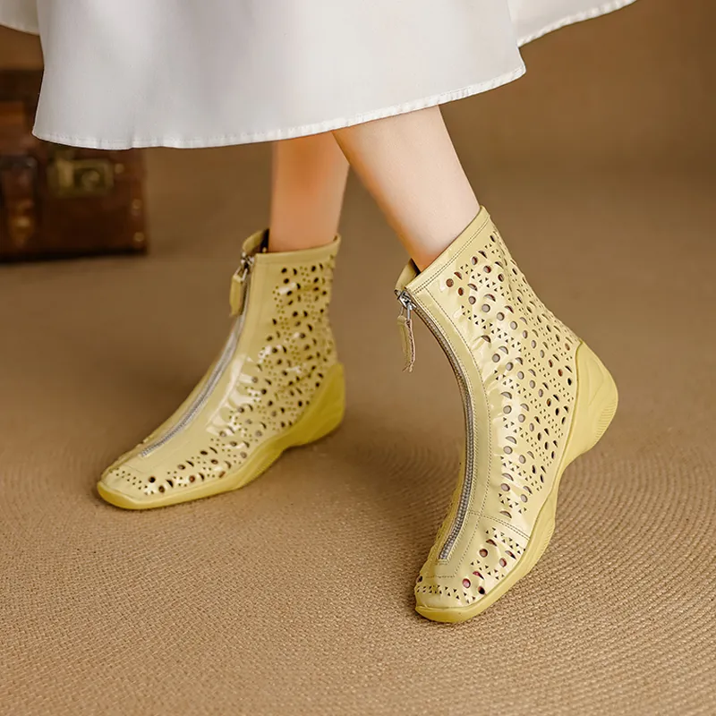 YIKEFEI Ankle Boots Women's-13