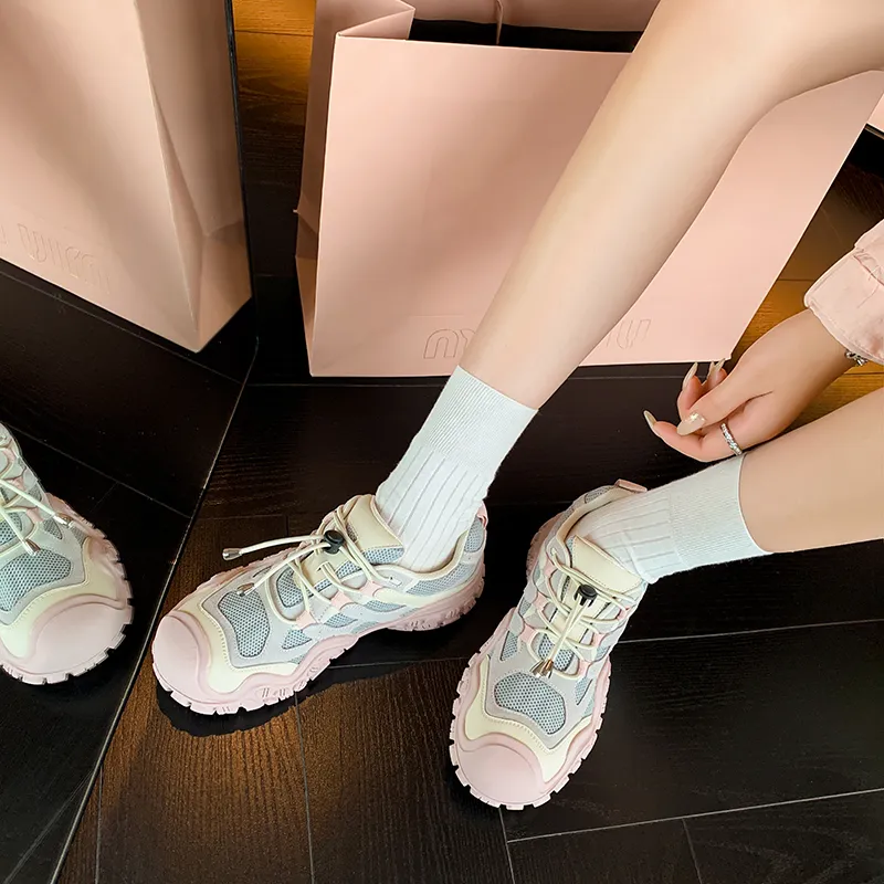 YIKEFEI Low-Top Chunky Sneakers Women's-9