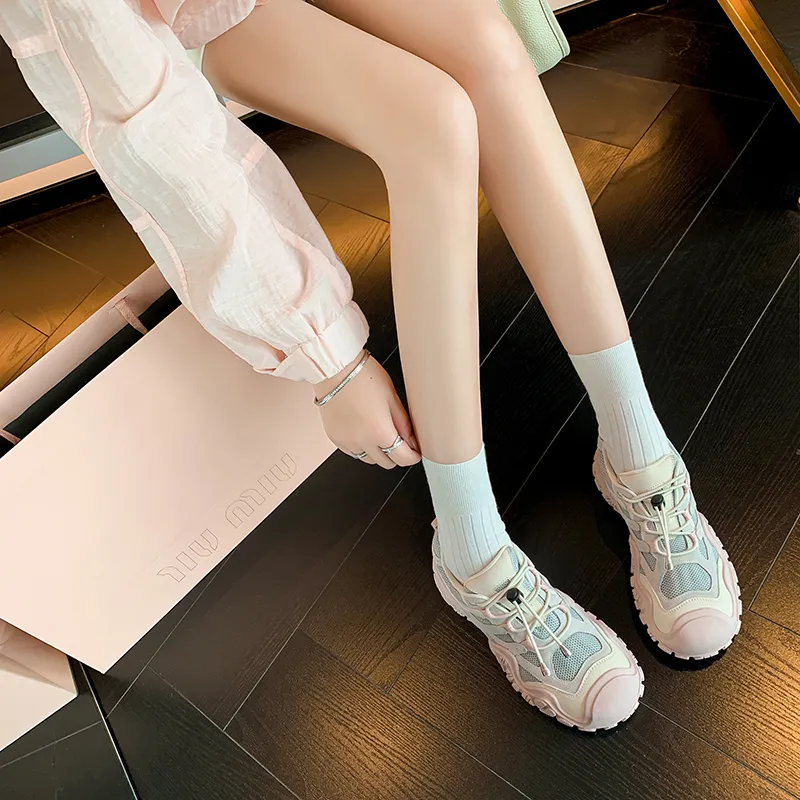 YIKEFEI Low-Top Chunky Sneakers Women's-11
