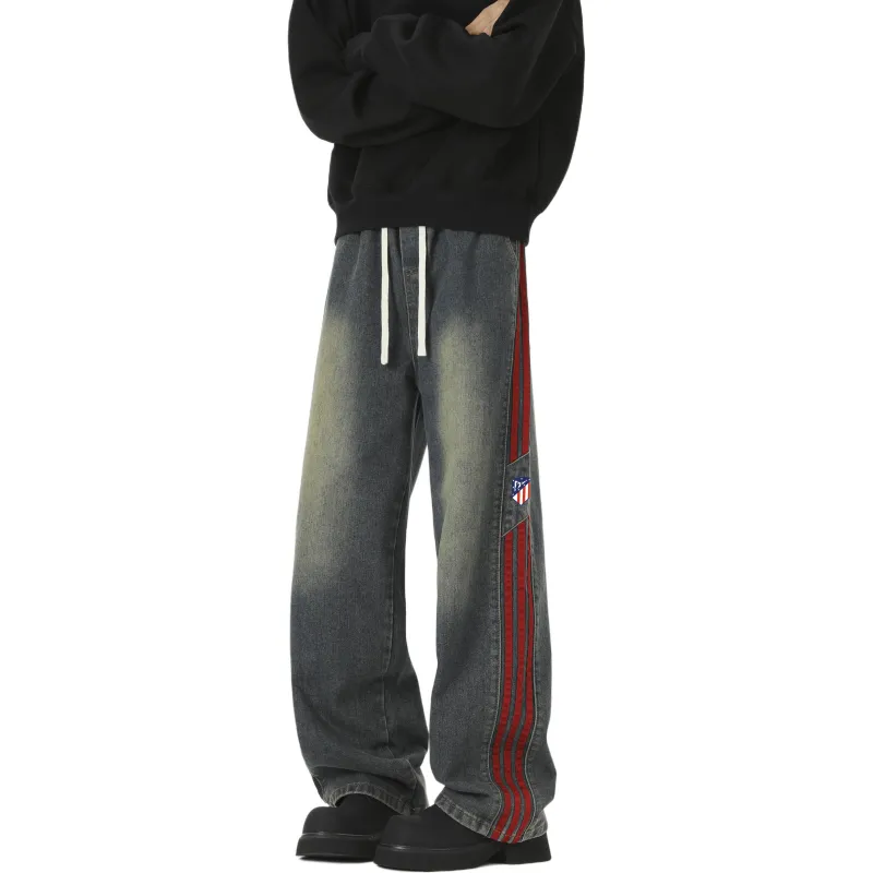 ATLETICO DE MADRID 1903 Jeans Unisex Dark Blue-5