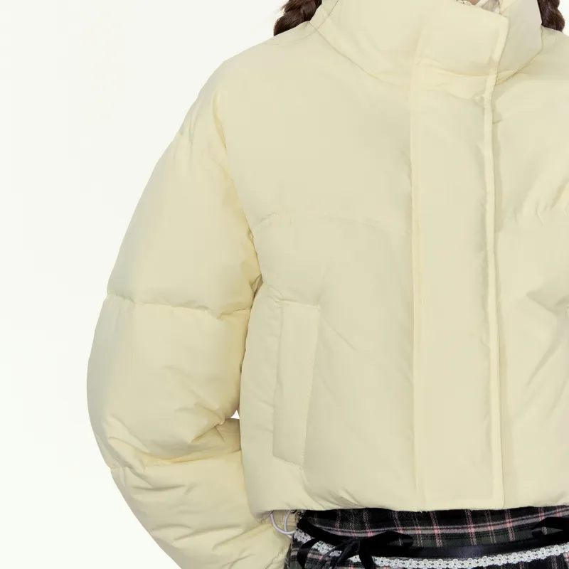AYF Puffer Jacket Women's Yellow-5