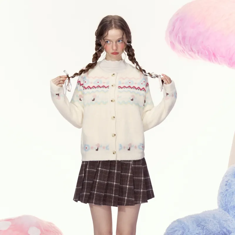 AYF Sweaters Women's White-2
