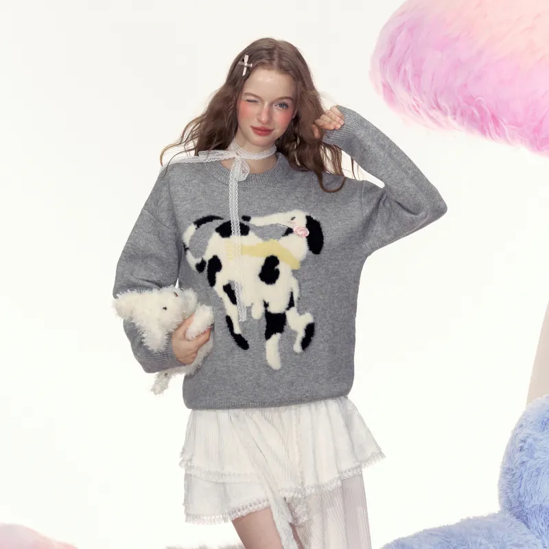 AYF Sweaters Women's Light Gray-2