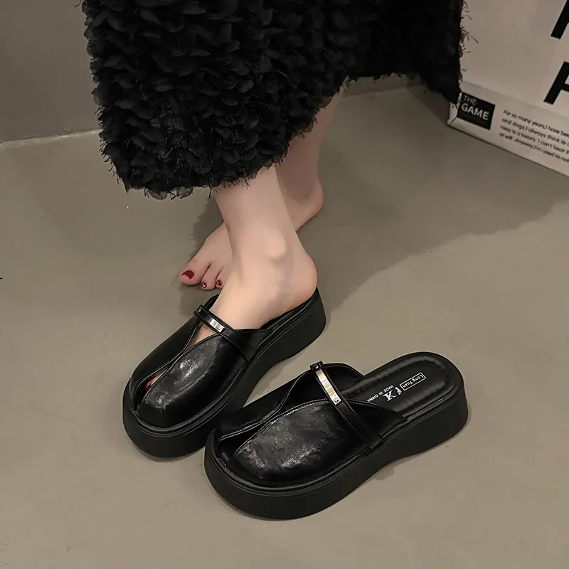 CHILI Quiet Abrasion Resistant Slip Resistant Closed Toe Slippers Women's-8