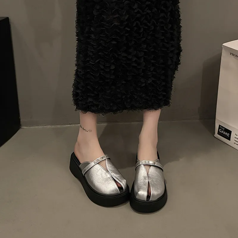 CHILI Quiet Abrasion Resistant Slip Resistant Closed Toe Slippers Women's-2