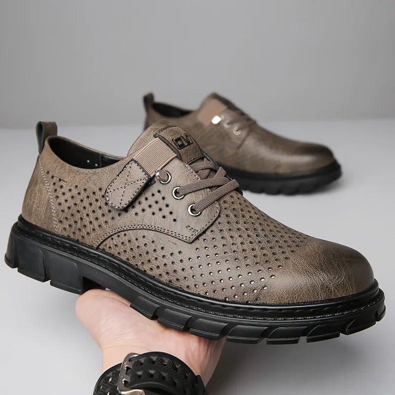 Sonno Men's Casual Shoes Men Low Top Black/Brown-9
