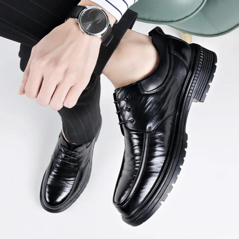 Sonno Dress Shoes Men Low Top Black/Brown-7