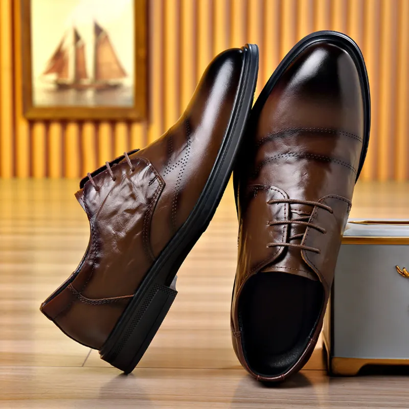 Sonno Men's Casual Shoes Men Low Top Black/Brown-6