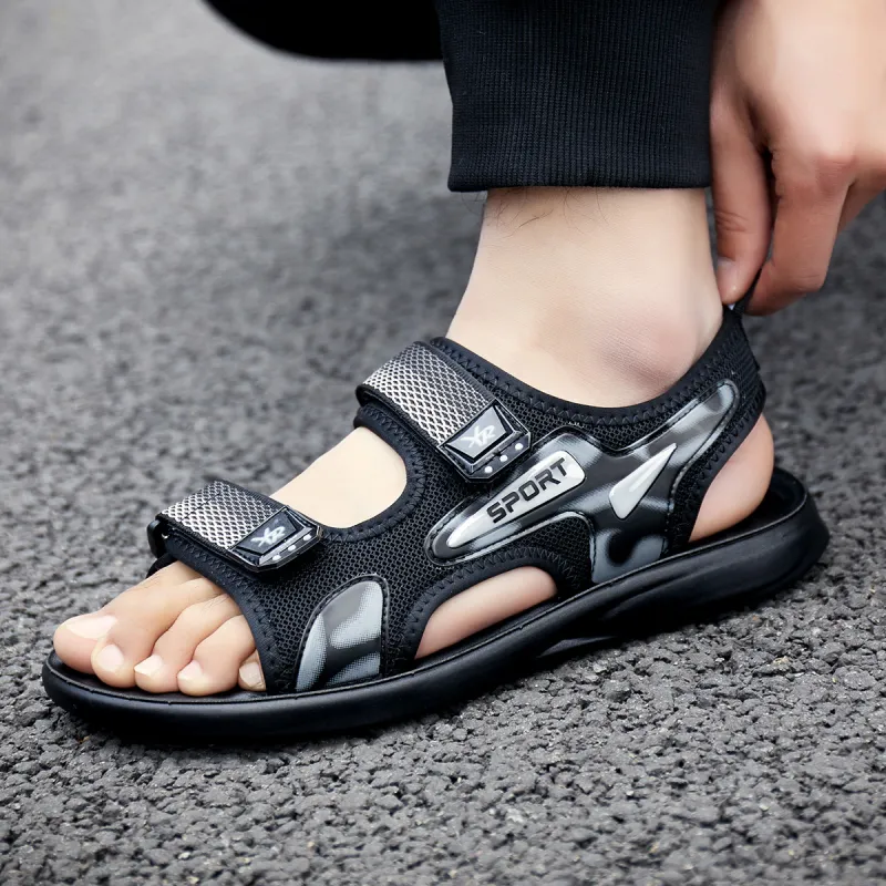 Sonno Beach Sandals Men's Black-1