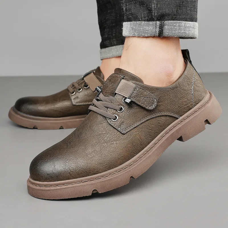 Sonno Men's Casual Shoes Men Low Top Black/Brown-8