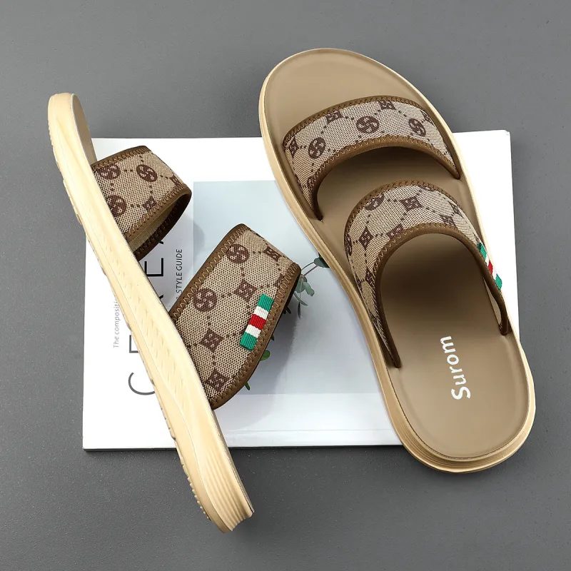 Sonno Slip Resistant Abrasion Resistant Slide Slippers Men's-5