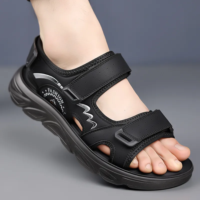 Sonno Beach Sandals Men Black/Jasper-5