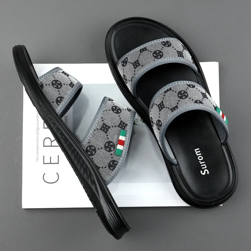 Sonno Slip Resistant Abrasion Resistant Slide Slippers Men's-11