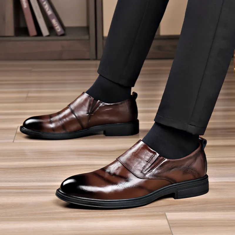 Sonno Men's Casual Shoes Men Low Top Black/Brown-10