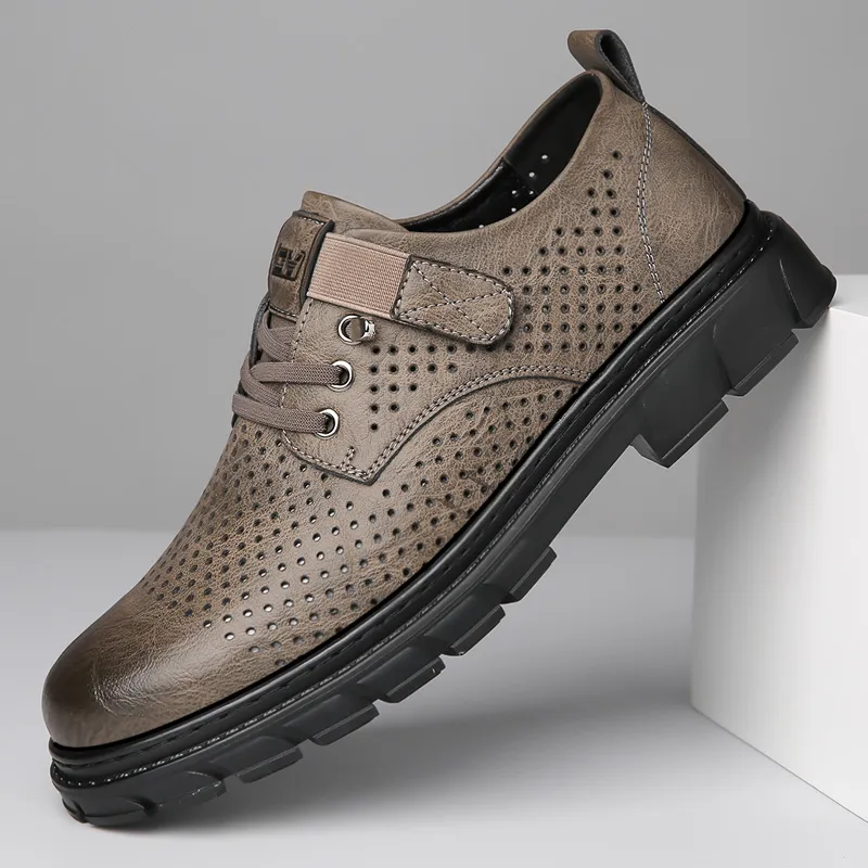 Sonno Men's Casual Shoes Men Low Top Black/Brown-7