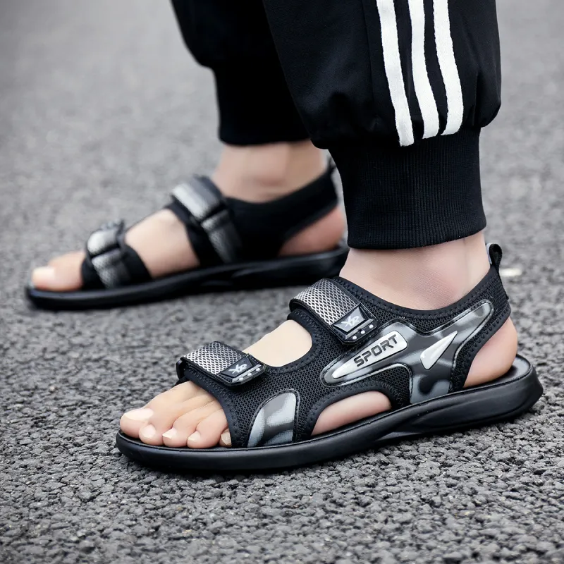 Sonno Beach Sandals Men's Black-2