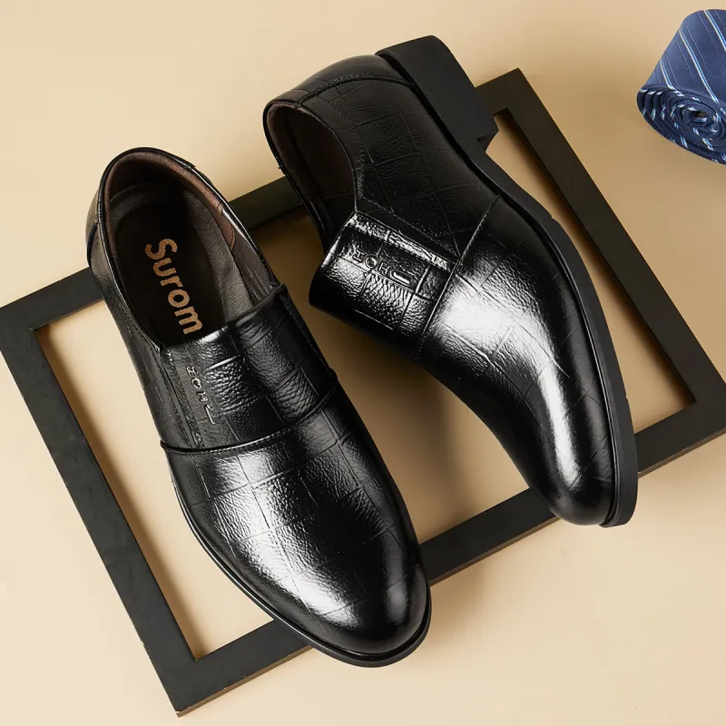 Sonno Men's Casual Shoes For Business Men's Black-1