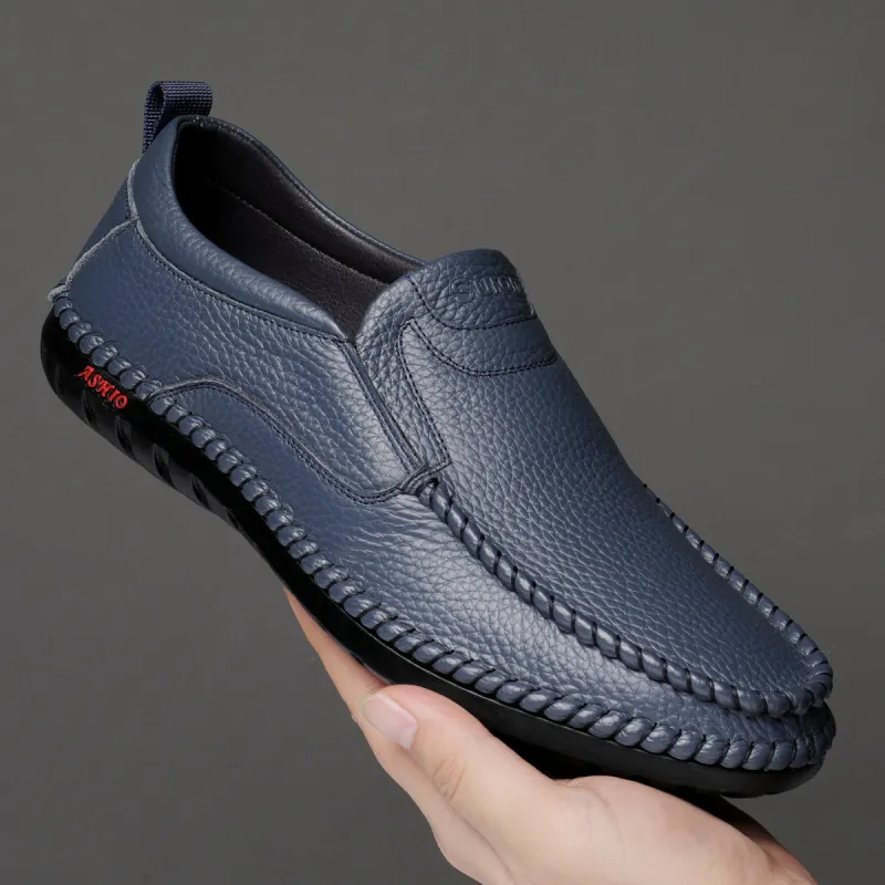 Sonno Men's Casual Shoes Men Low Top Black/Blue-5