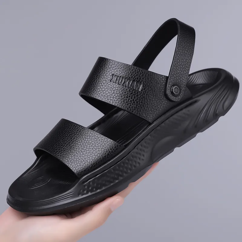 Sonno Beach Sandals Men Black/Brown-2