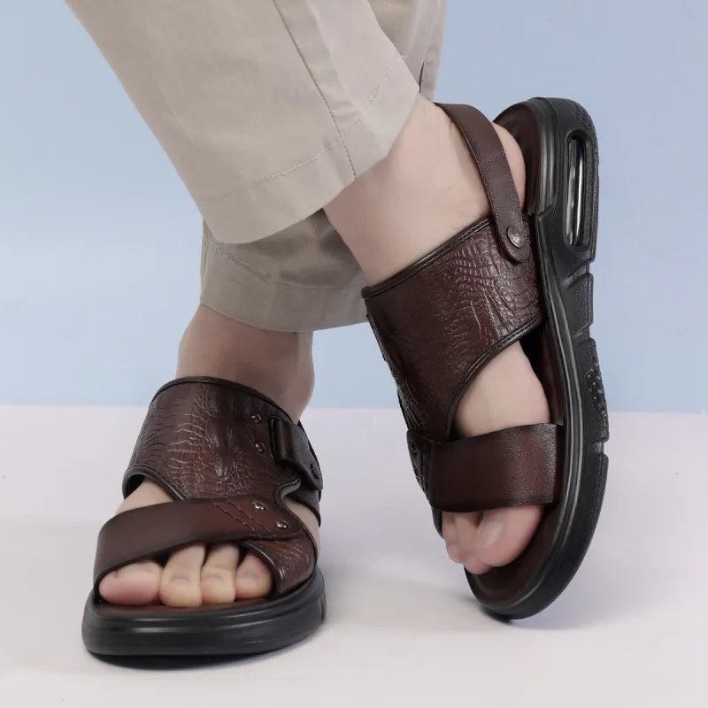 Sonno Beach Sandals Men Brown/Black-2