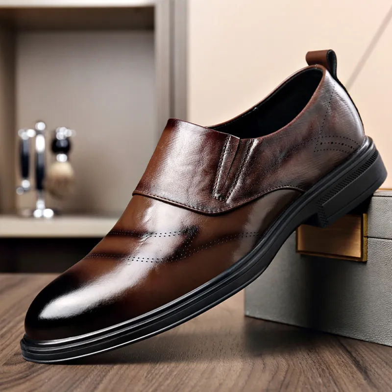 Sonno Men's Casual Shoes Men Low Top Black/Brown-7