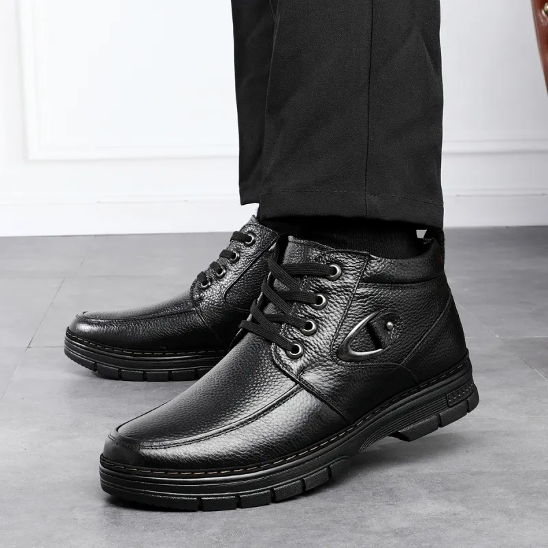 Sonno Men's Casual Shoes Men Mid Top Black-1