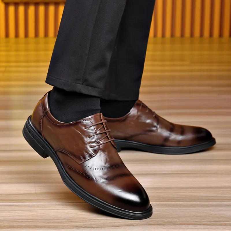 Sonno Men's Casual Shoes Men Low Top Black/Brown-9