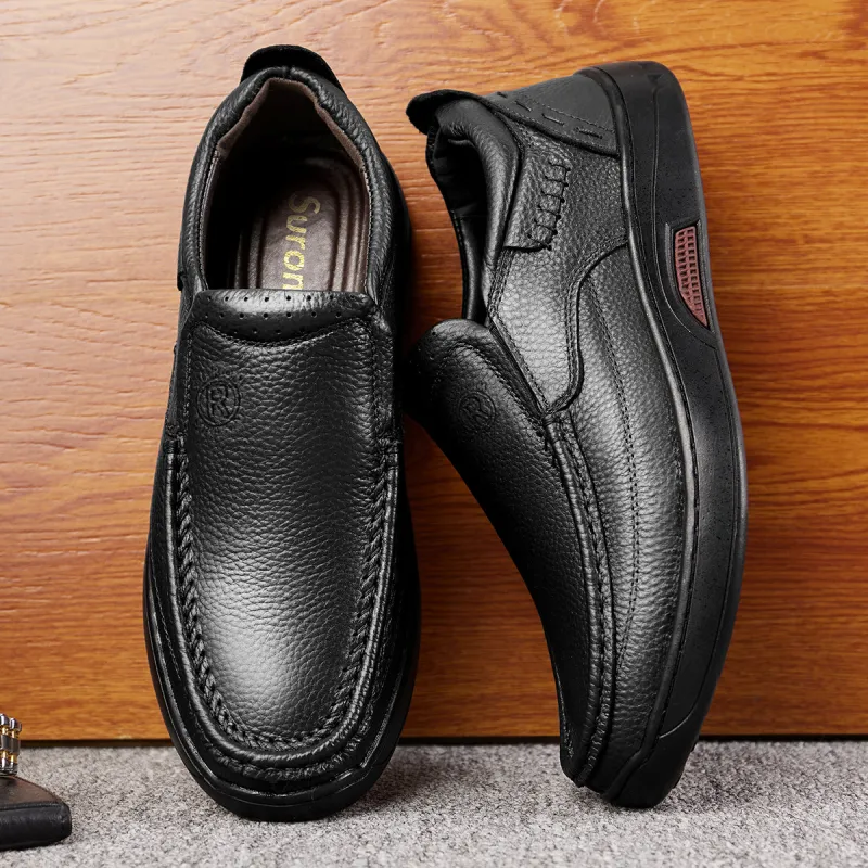 Sonno Men's Casual Shoes Men Low Top Black/Brown-1
