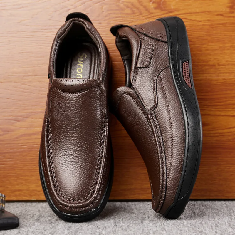 Sonno Men's Casual Shoes Men Low Top Black/Brown-6