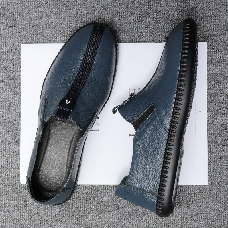 Sonno Men's Casual Shoes Men Low Top Black/Blue-4