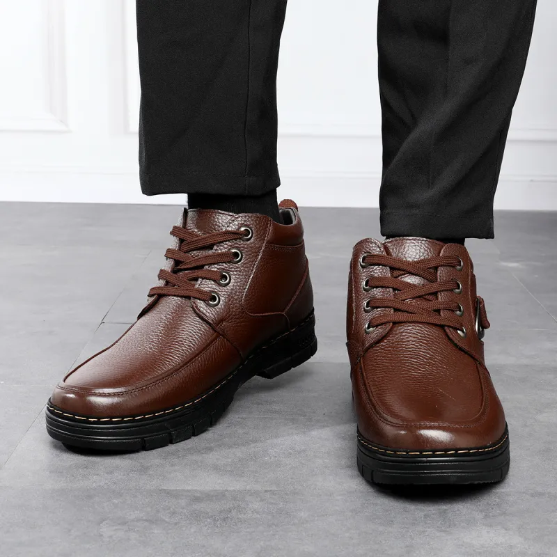 Sonno Men's Casual Shoes Men Mid Top Black-6