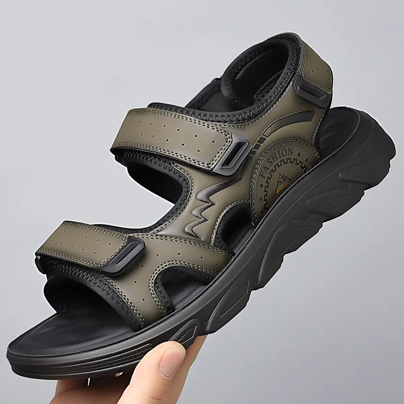 Sonno Beach Sandals Men Black/Jasper-9