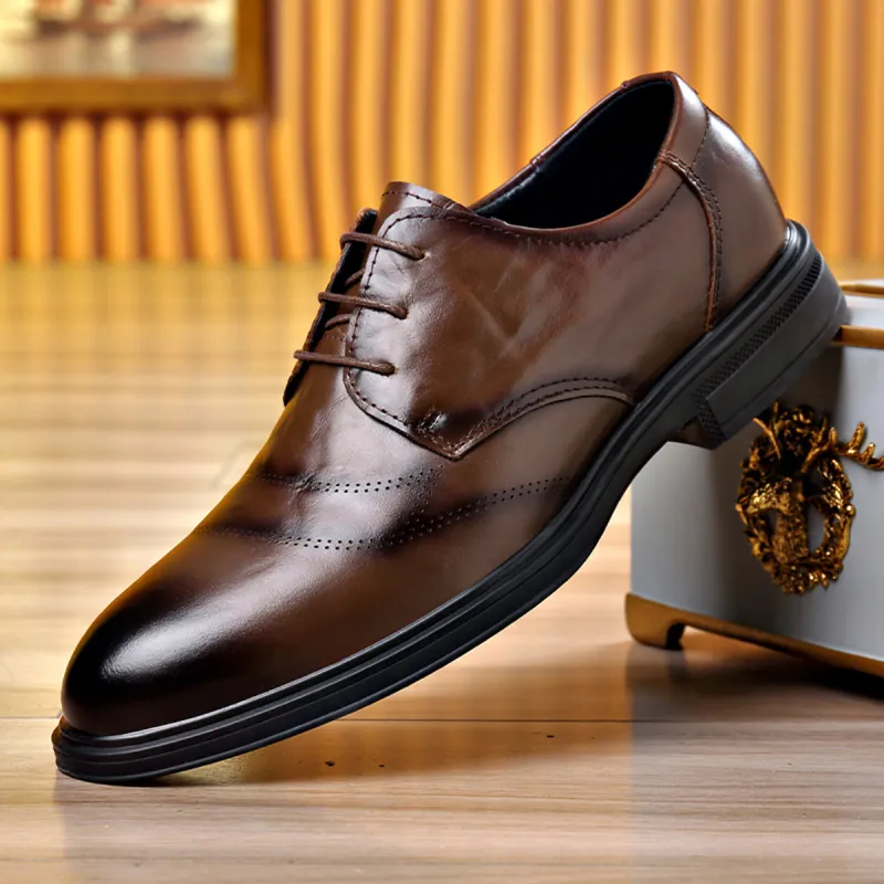 Sonno Men's Casual Shoes Men Low Top Black/Brown-7