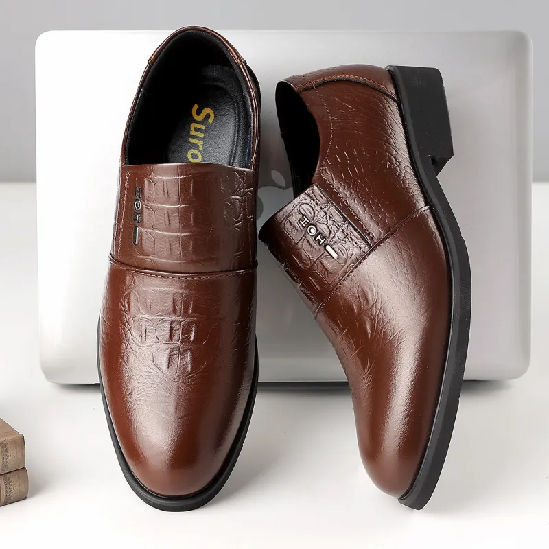 Sonno Men's Casual Shoes Men Low Top Black/Brown-7
