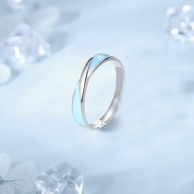 Suddenly Lucky S925 Silver Rings Unisex-5