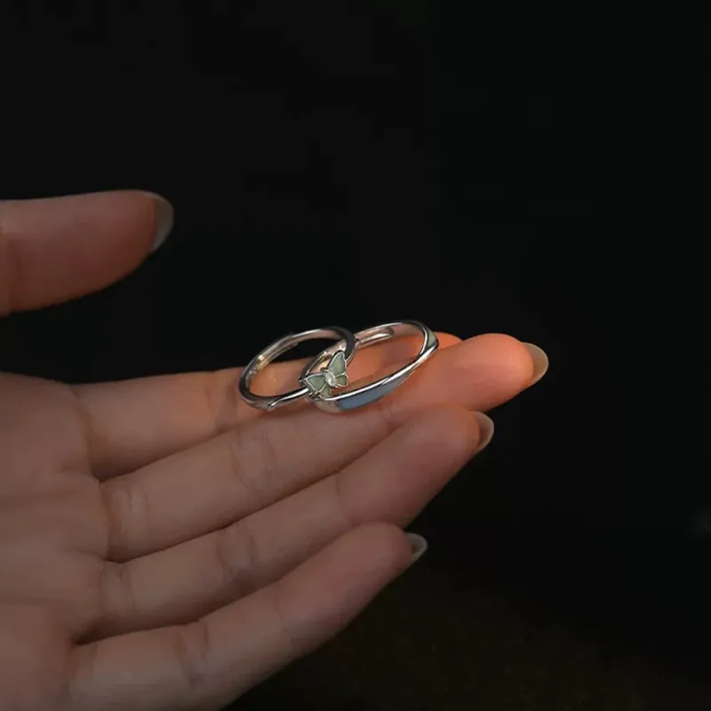 Suddenly Lucky S925 Silver Rings Unisex-3