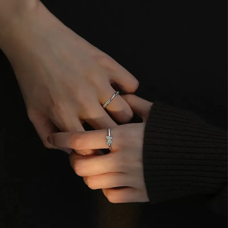 Suddenly Lucky S925 Silver Rings Unisex-1