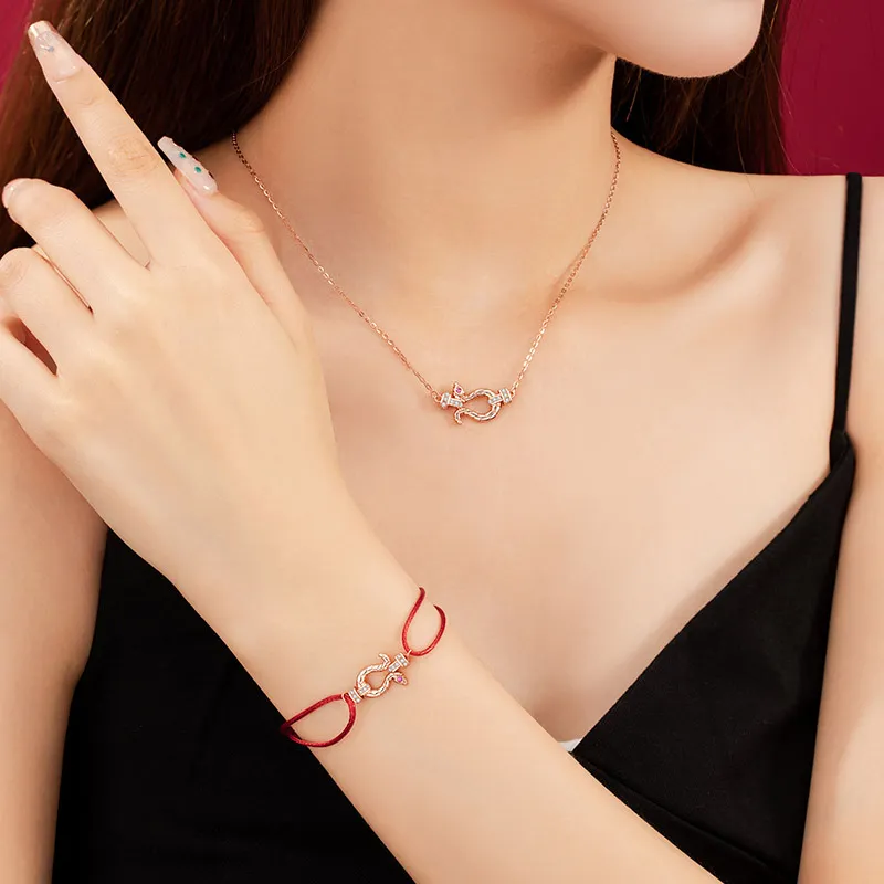 Suddenly Lucky 925 Sterling Silver Necklaces Women's-7